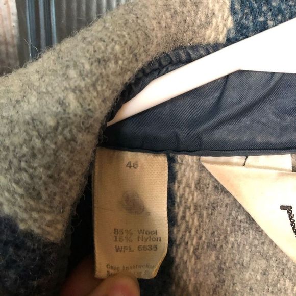 Vintage Woolrich Plaid Wool Shacket - Picture 7 of 8